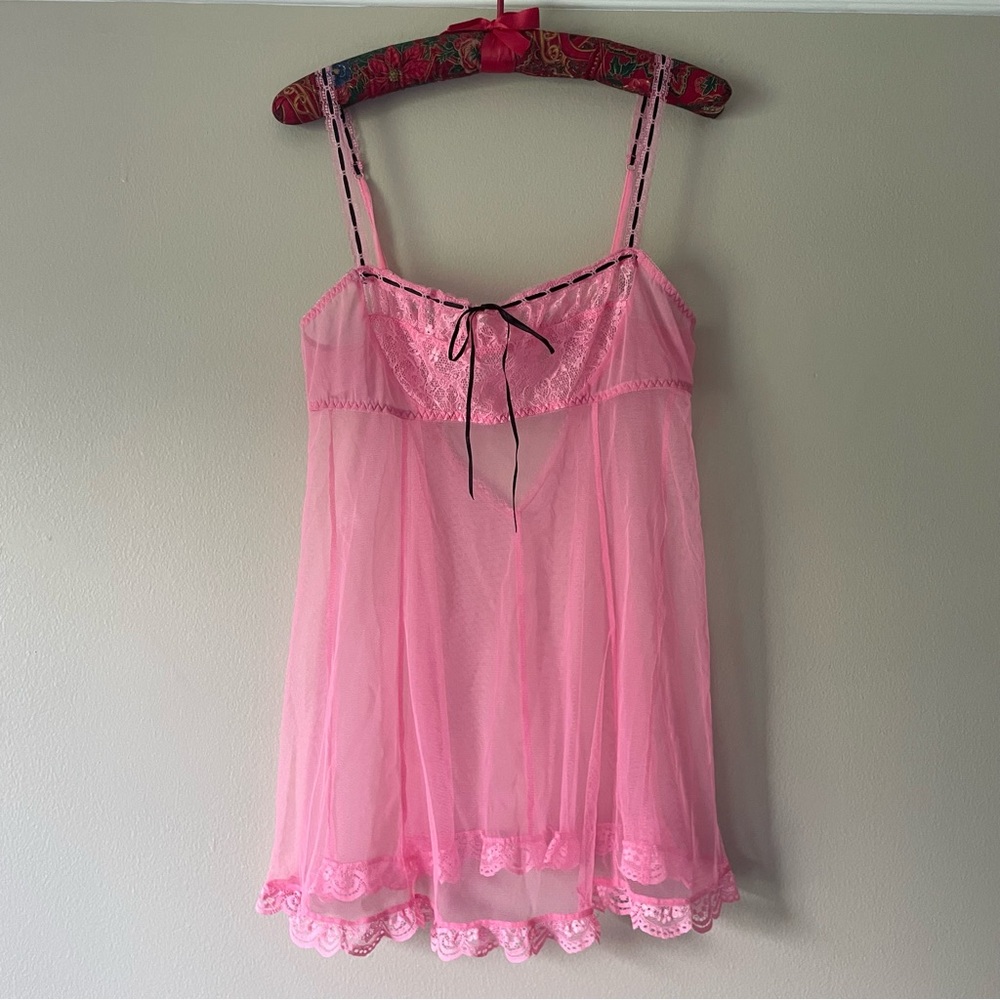 Victoria’s Secret Babydoll sheer top